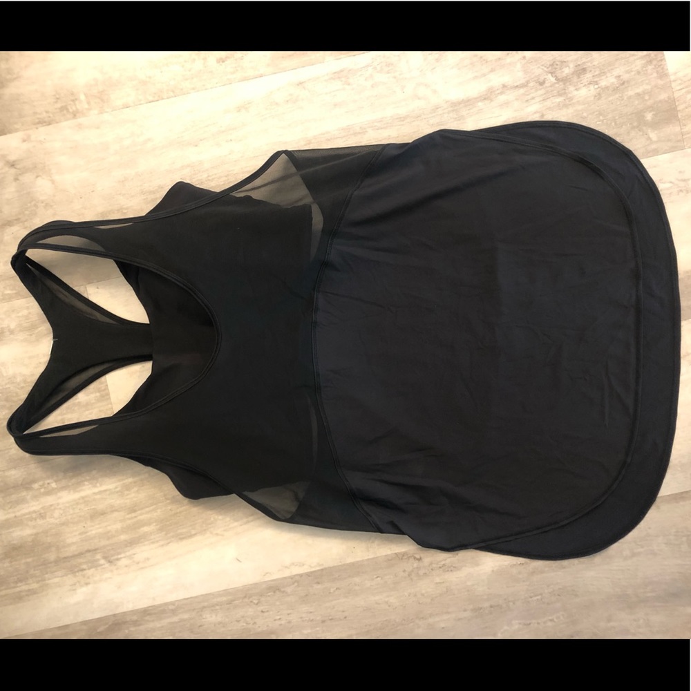 Lululemon built in bra racerback tank top